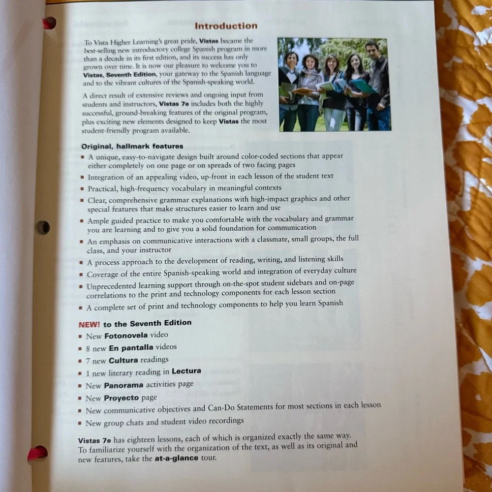 Spanish Language Introduction Book - Blue Cover - Picture 5 of 5